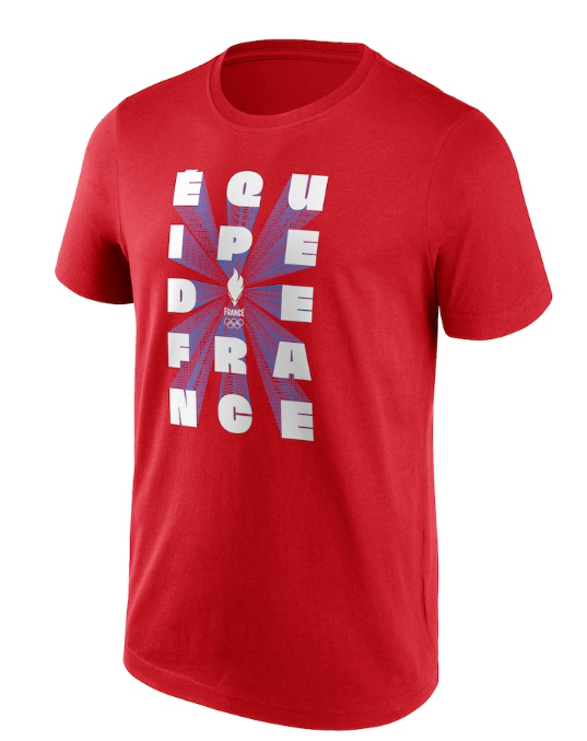 T-shirt Graphique Rouge